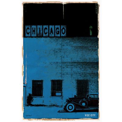 CHICAGO VICE CITY - bleu 1 CHICAGO VICE CITY - bleu