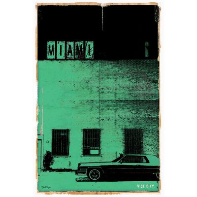 MIAMI VICE CITY - vert 1 MIAMI VICE CITY - vert