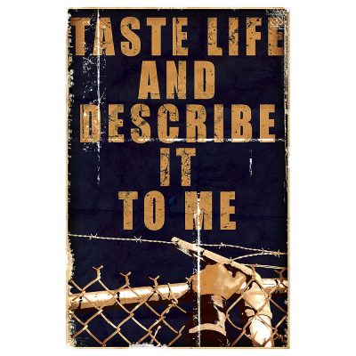 TASTE LIFE I - orange 1 TASTE LIFE I - orange