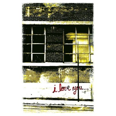I LOVE YOU - jaune 1 I LOVE YOU - jaune