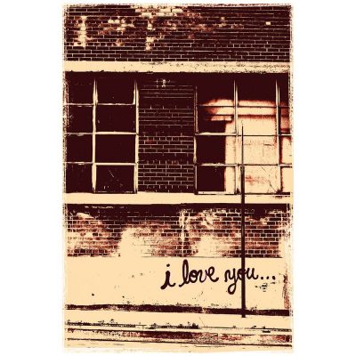 I LOVE YOU - sepia 1 I LOVE YOU - sepia